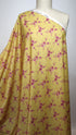 Liberty Fabrics & Bridgerton ~ 'Amelie Luise' Pink & Yellow *Remnant 4m Was $239.60 Now $191